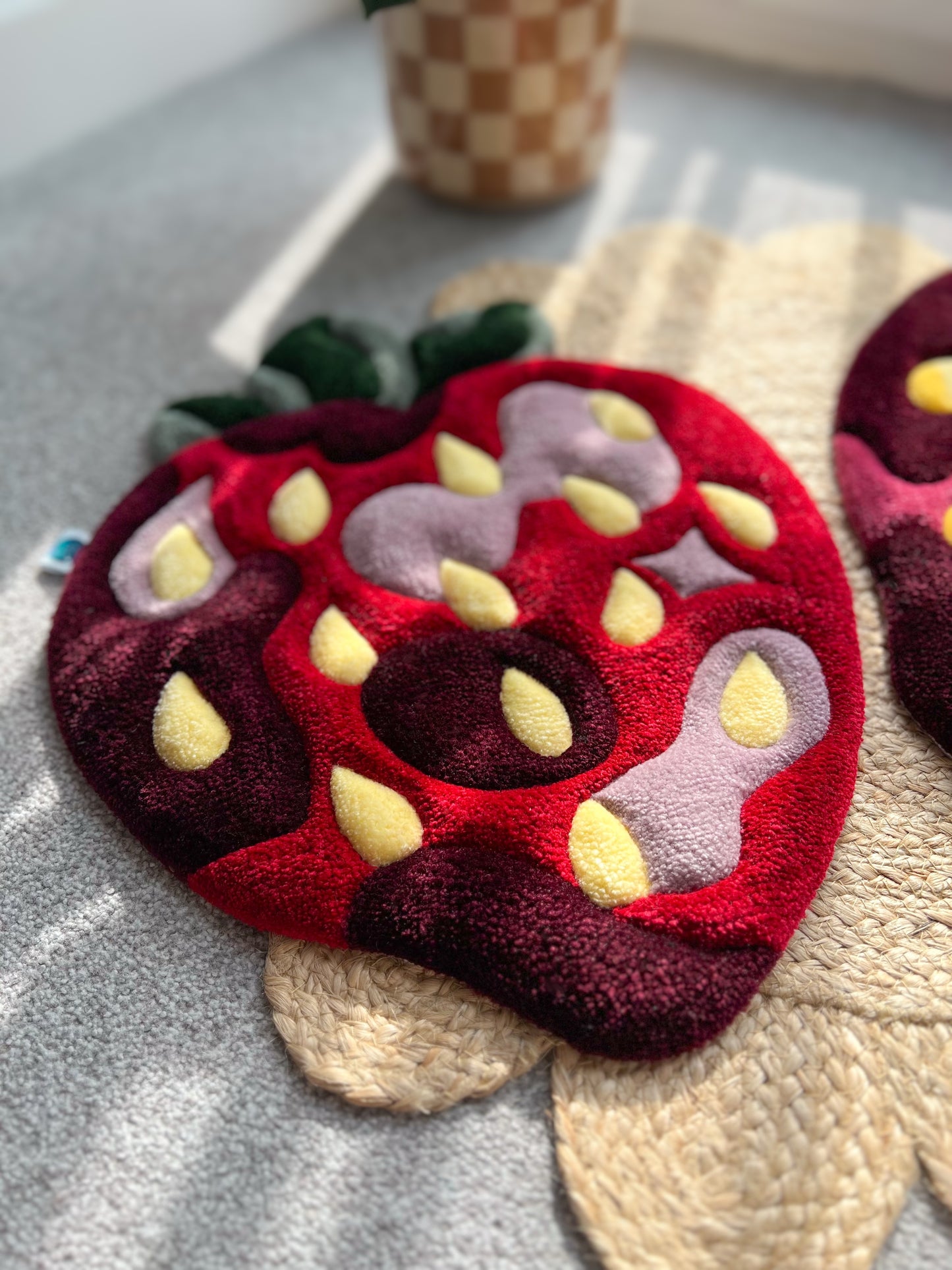 Strawberry Rug Duo