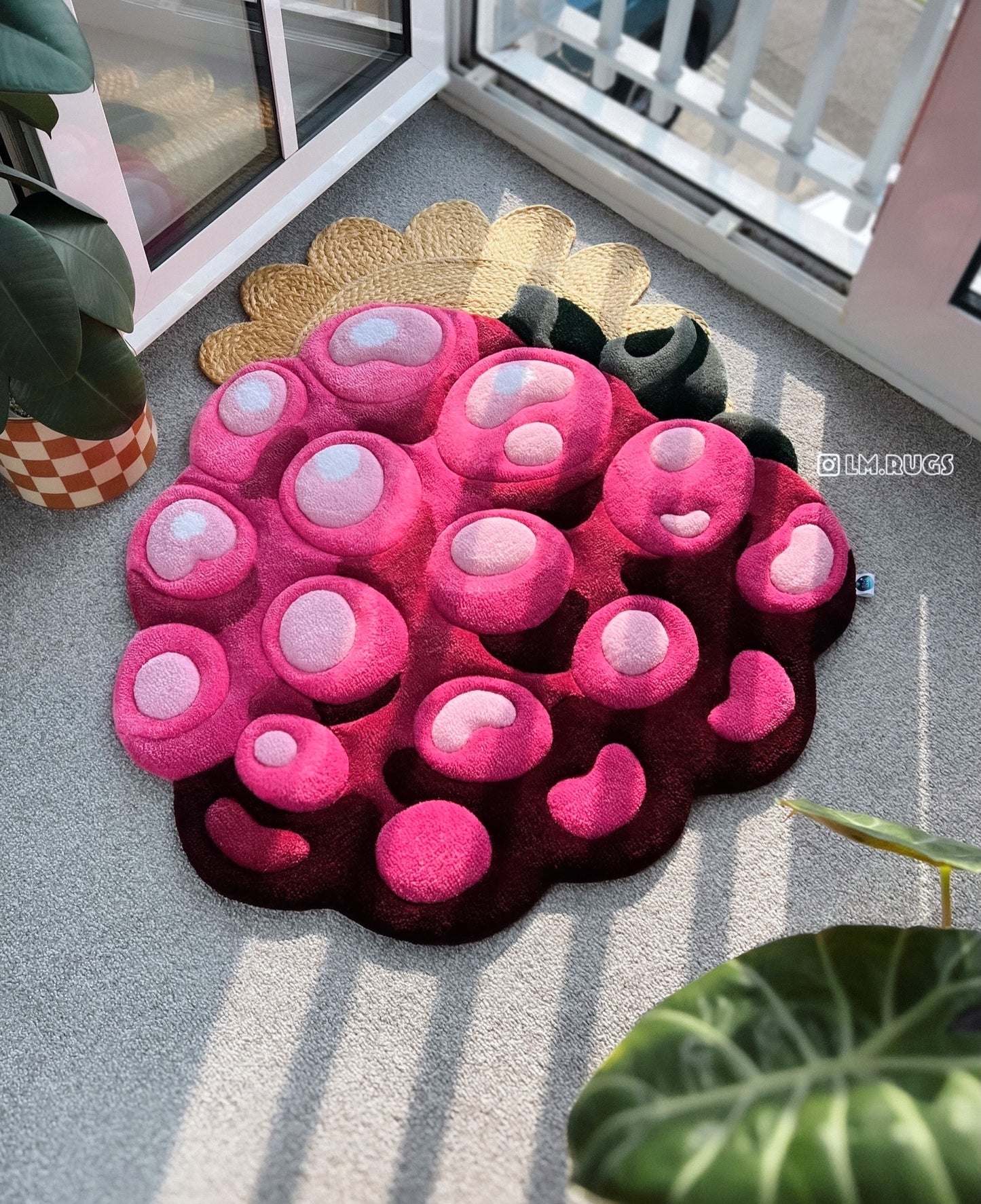 Juicy Raspberry Rug 🩷