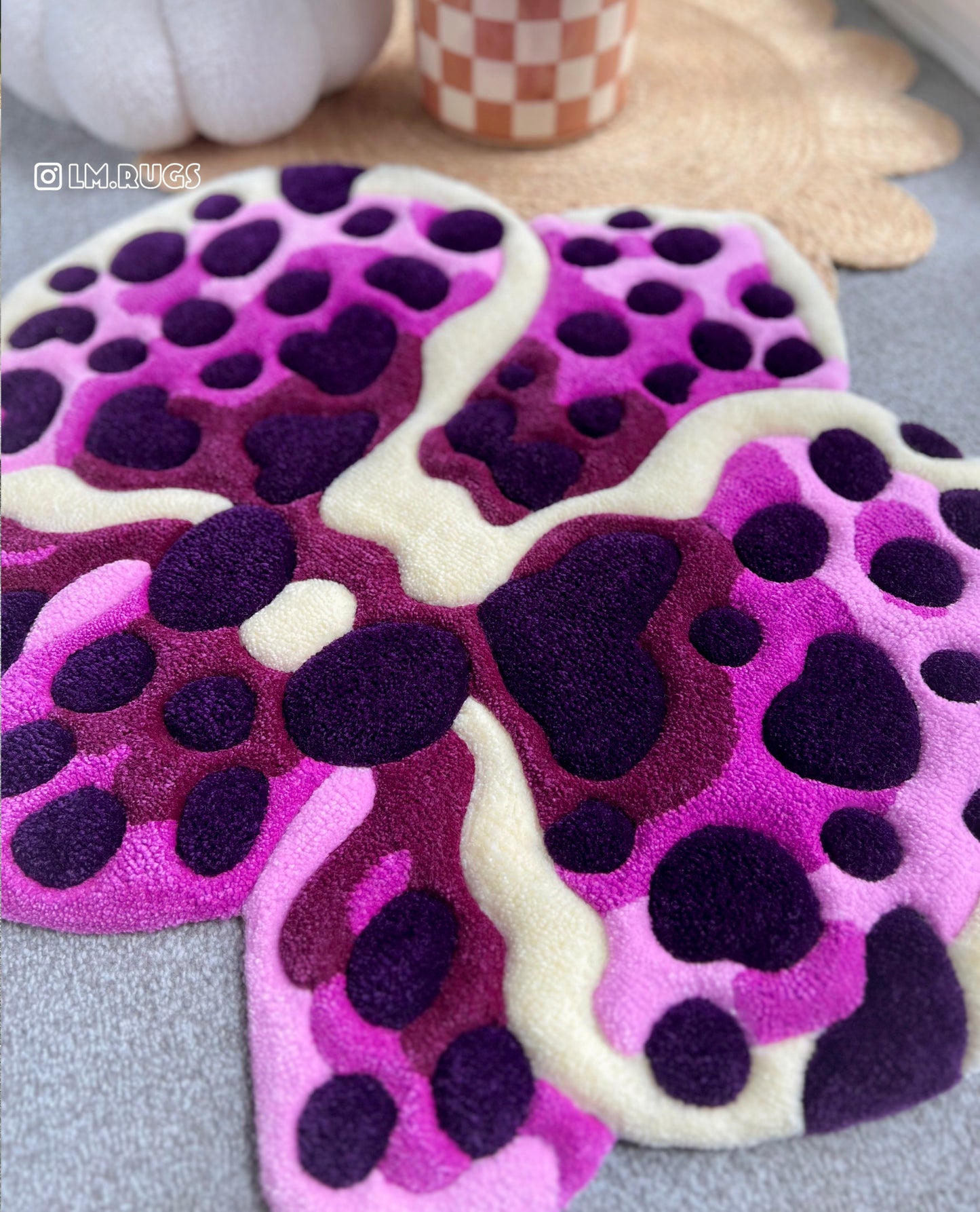 Spotted Orchid Rug 💜