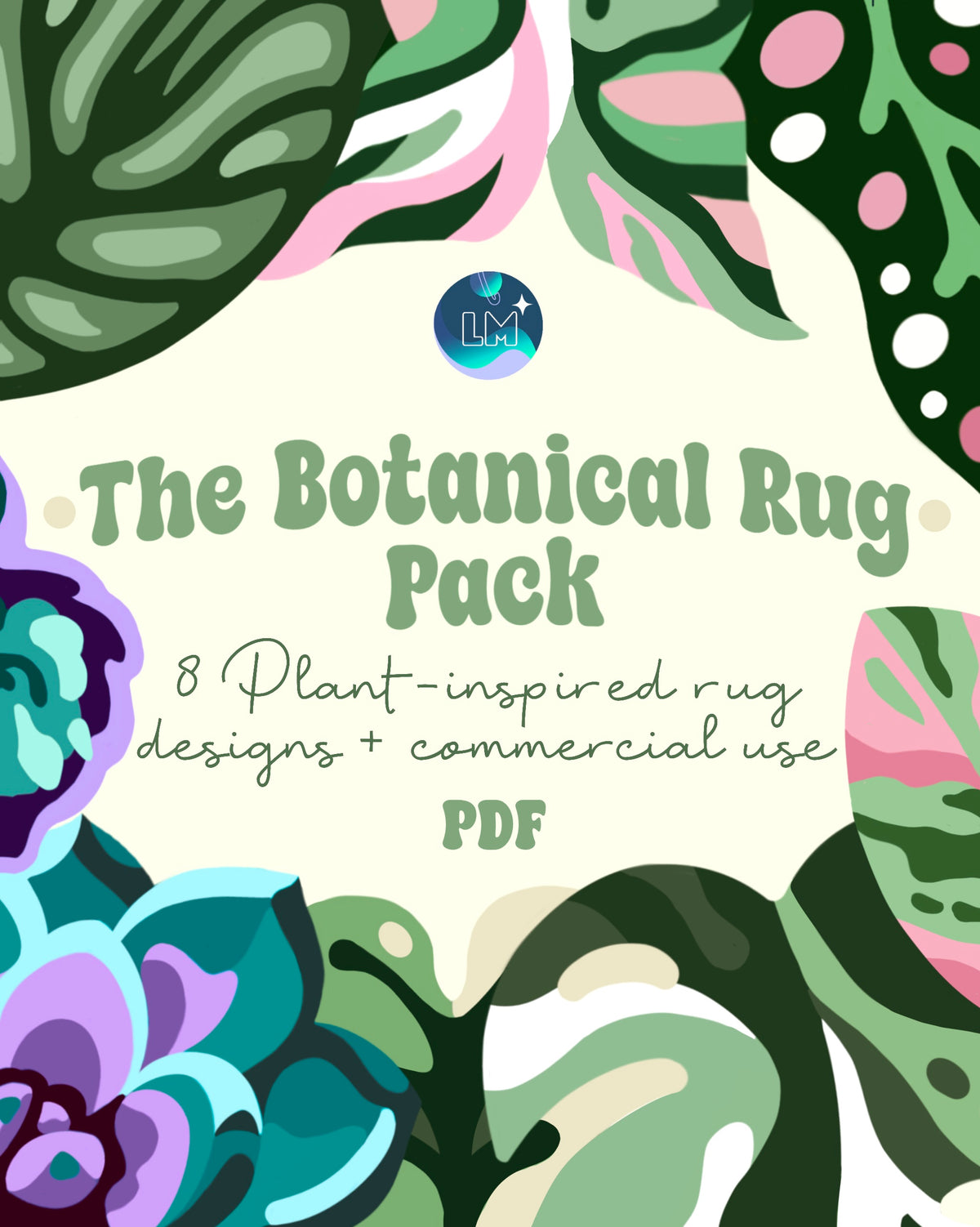 The Botanical Rug Pack PDF✨