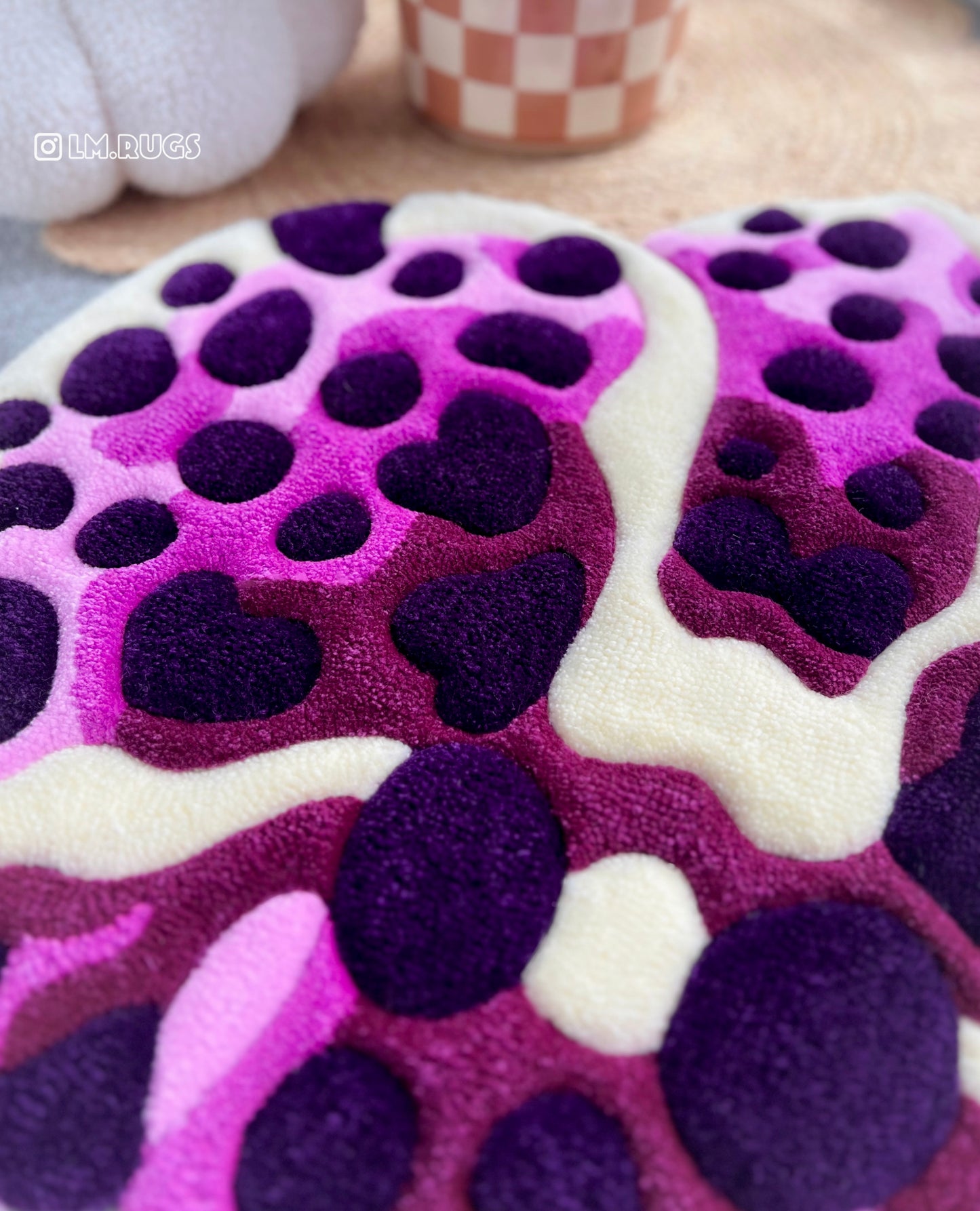 Spotted Orchid Rug 💜