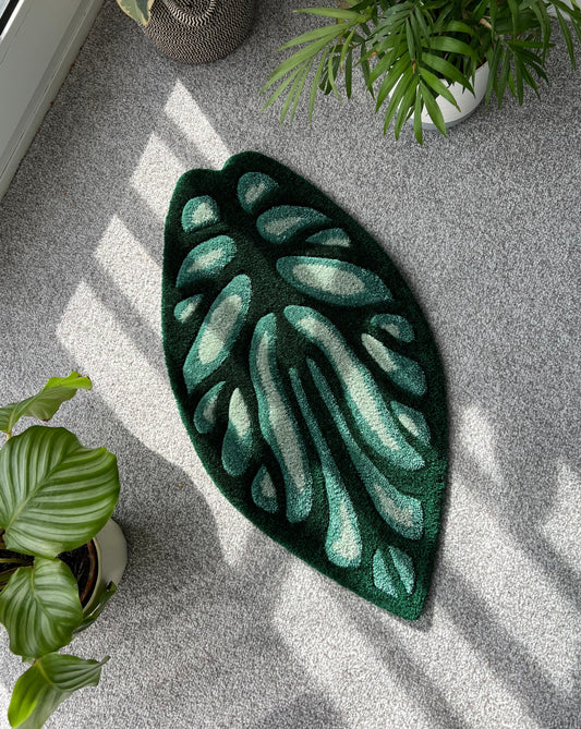 Alocasia Silver Dragon Rug