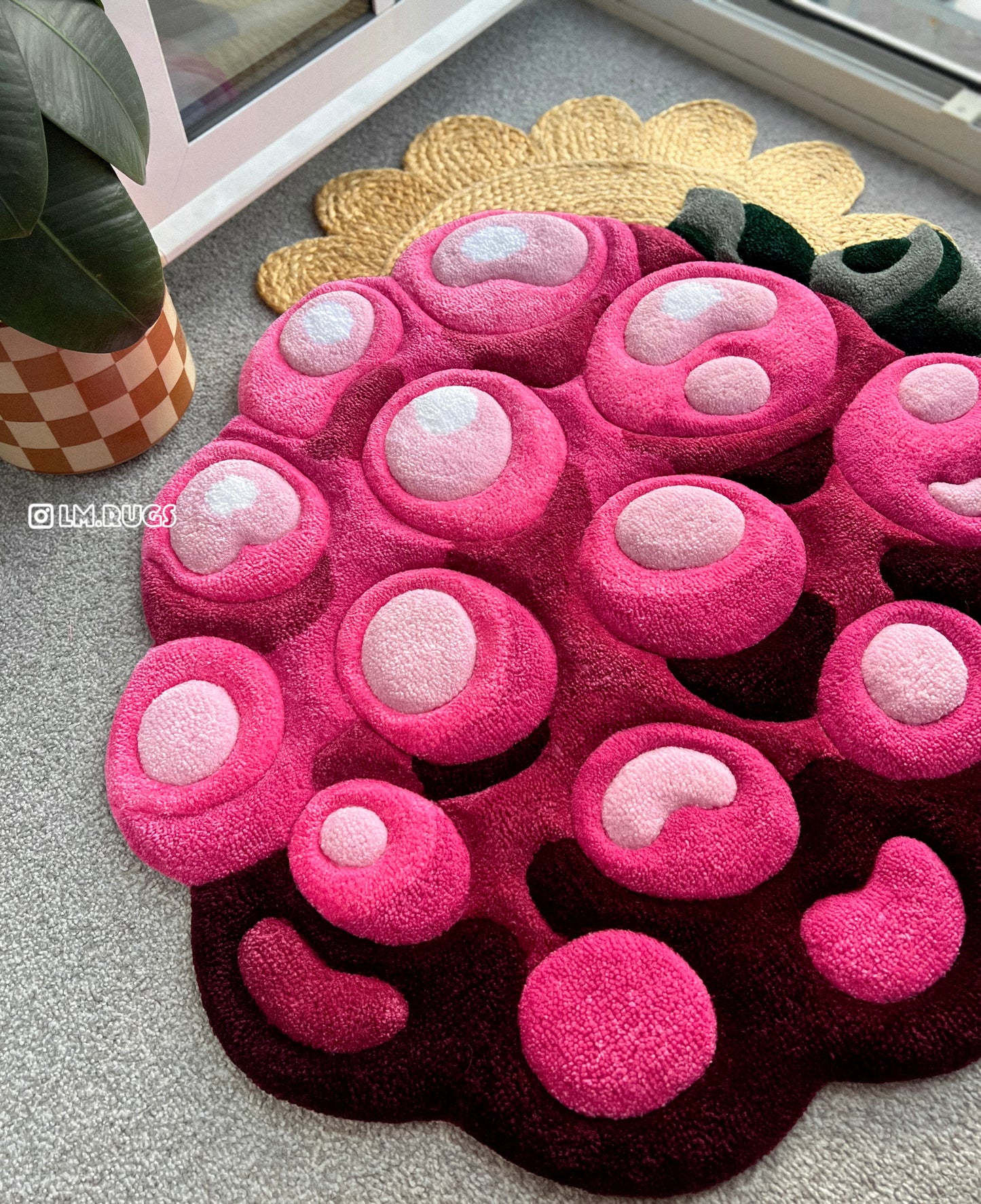 Juicy Raspberry Rug 🩷