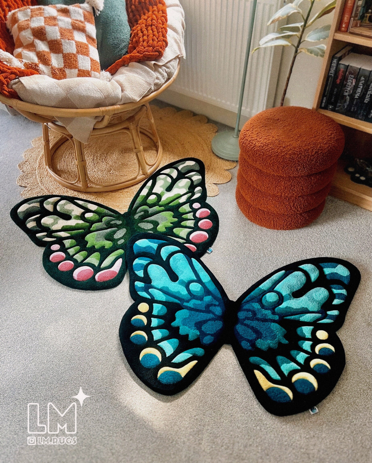 Whimsical Butterfly Duo🦋