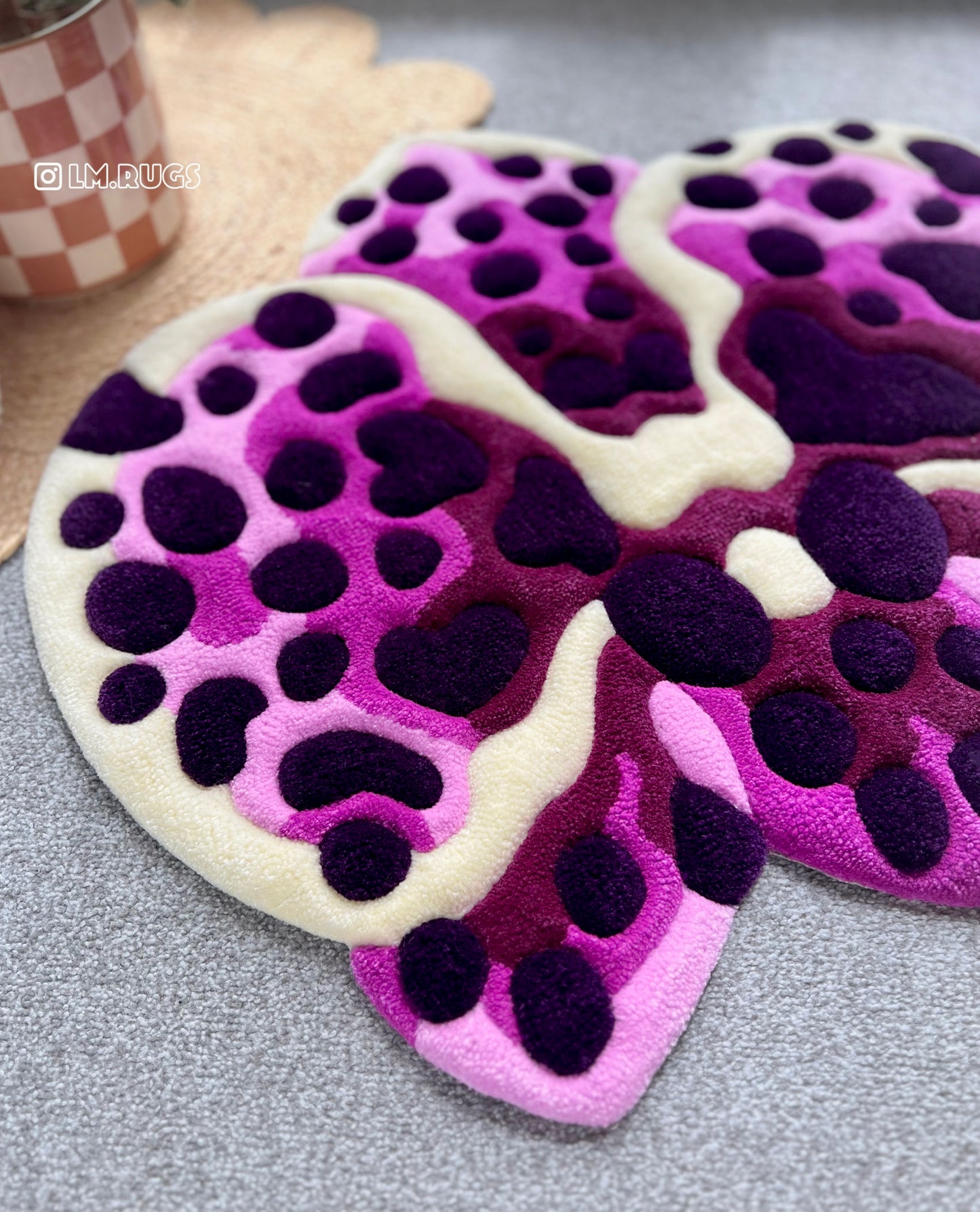 Spotted Orchid Rug 💜