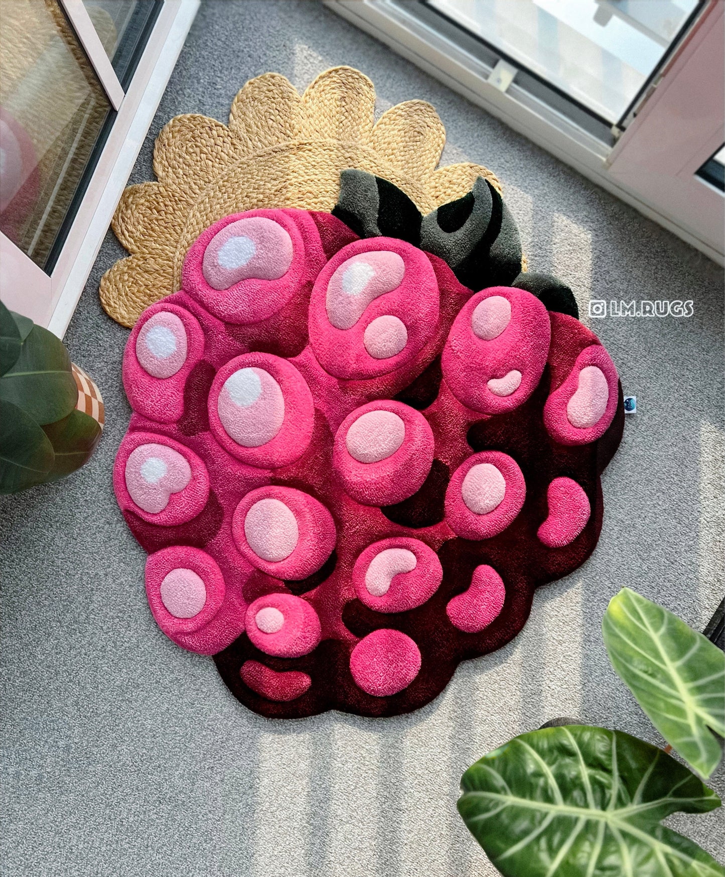 Juicy Raspberry Rug 🩷