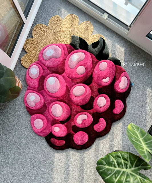 Juicy Raspberry Rug 🩷