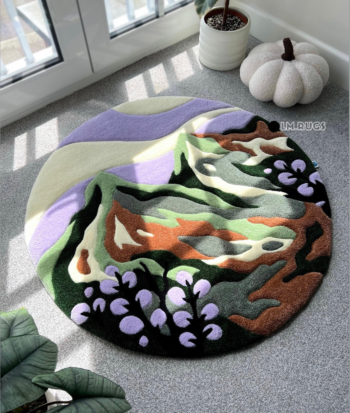 Made To Order Mountain Rug