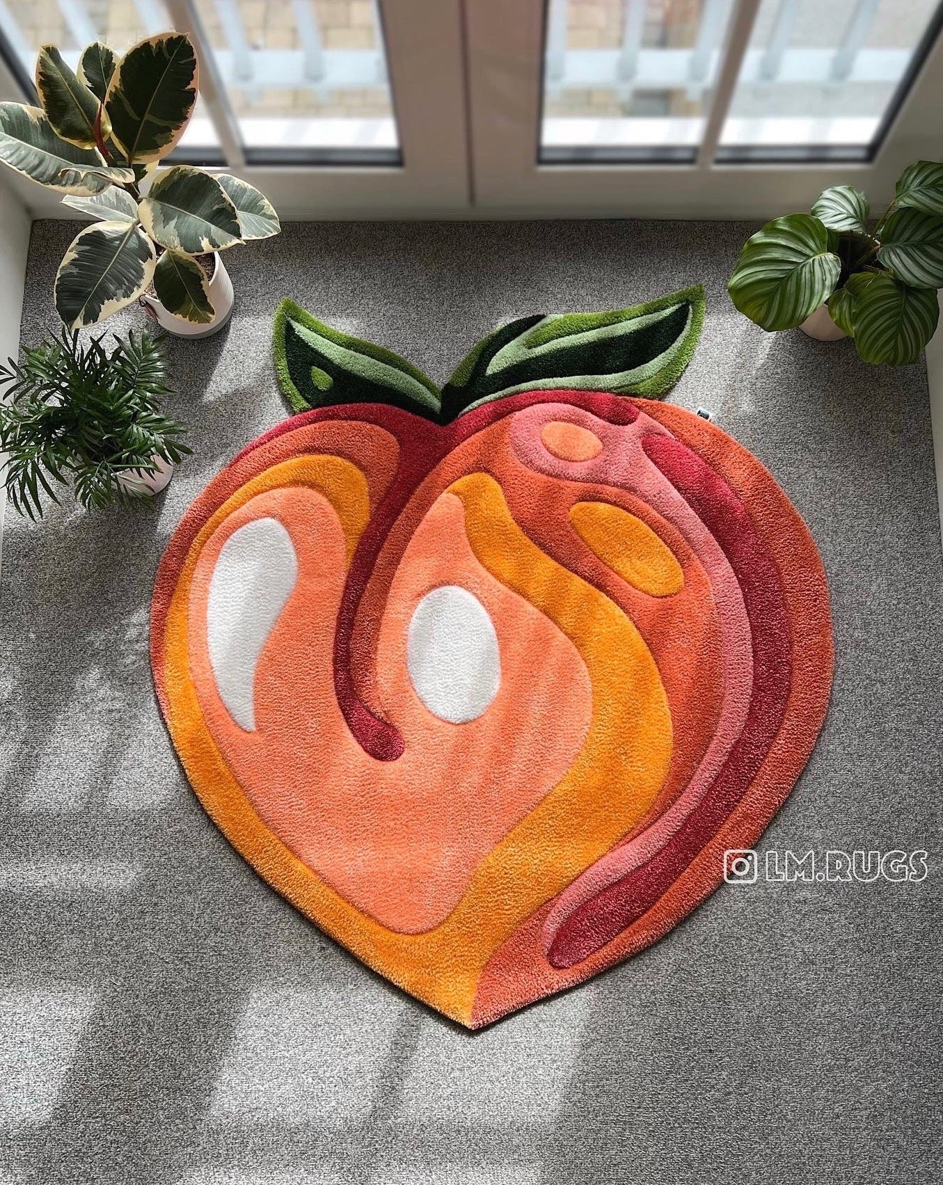 Made To Order Peach Rug